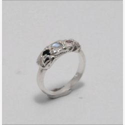 La Vie en Rose Silver Ring